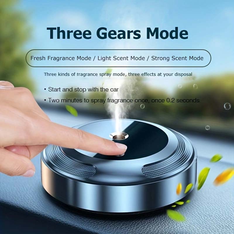 Eriva Smart Luxury Car Air Freshener Electric & USB-Powered Interior Accessory Smart Oil Diffuser & Fragrant Car Aroma Spray